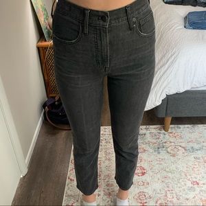 Madewell perfect vintage crop jean